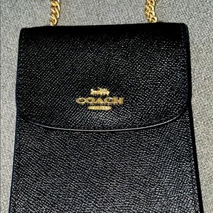 Black / Gold Women’s Coach Purse